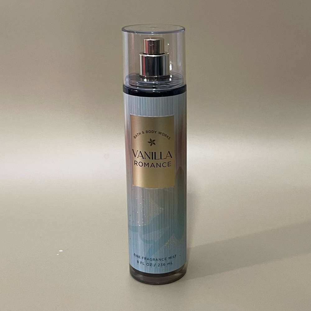 NWT Bath & Body Works Vanilla Romance  Fine Fragrance Mist 8 Oz